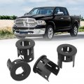 Parking Assist Sensor Bezels 4pcs Front Rear Stable Performance Replacement For Dodge 1500