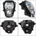 Wflnhb Front Headlight Assembly Motorcycle Headlamp Replacement For Suzuki 1997-2007 Hayabusa Gsxr 1300 Gsx1300r