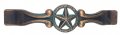 Set Of 24 Star With Barbwire Drawer Cabinet Handle Copper Patina 