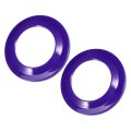 2pcs A Pillar Speaker Decoration Cover Interior Accessories For Jeep Wrangler Jk 2007-2014 Purple 