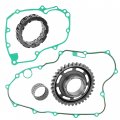 Caltric Starting Gear With Starter Clutch And Gaskets Compatible Honda Crf450x 2005-2009 2012-2017