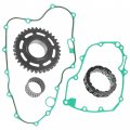 Caltric Starting Gear With Starter Clutch And Gaskets Compatible Honda Crf450x 2005-2009 2012-2017