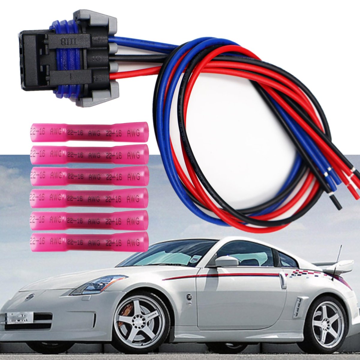 6 Pin Rear Taillight Tail Lamp Connector For Chevrolet Venture 1997 To 2005 Pigtail Plug Wiring Harness 12101854 Pt246 12052848