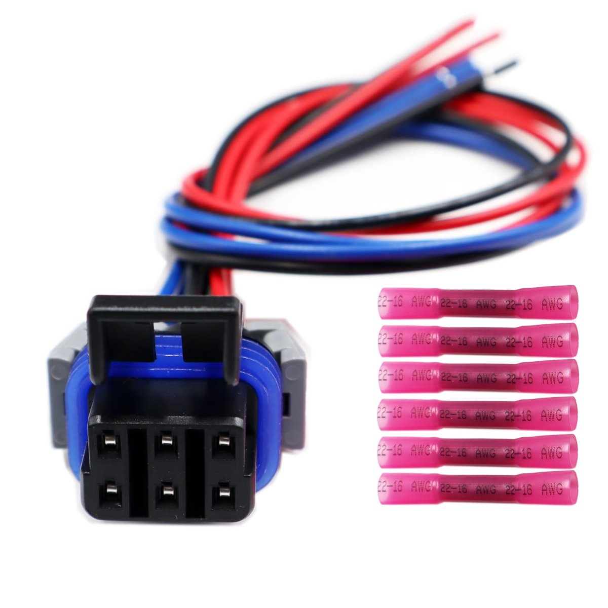 6 Pin Rear Taillight Tail Lamp Connector For Chevrolet Venture 1997 To 2005 Pigtail Plug Wiring Harness 12101854 Pt246 12052848