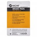 Niche Front Left Brake Rotor Pad Semi Metallic Kit For Yamaha Xt225 Tw200 3c5-25805-00-00 5xt-2582t-00-00