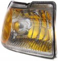 Passenger Side Headlight Kit For Ford Thunderbird Lx 1996 1997 And Mercury Cougar Halogen With Bulbs Corner Light Replaces 