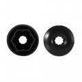 X Autohaux 20pcs 17mm Id Wheel Lock Lug Bolt Nut Cover Cap With Remove Dismantle Tool For Vw Sagitar Magotan Golf Passat Jetta