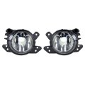 Front Fog Light Lamps Assembly Replacement For Ml350 2009 To 2011 Left And Right Side Pair 2518200756 2518200856 Clear Lens 