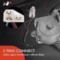 A-premium Front Windshield Wiper Motor Compatible With Jeep Cj5 1981-1982 5l 4 2l Cj7 1982 2 4 6l Cj5 1981 5 0l Sport Utility