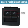 X Autohaux Power Window Switch Driver Side Master Control 1c0959855 1c0959527 Replacement For Volkswagen Beetle 1998-2010