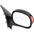 Aftermarket Fits 01-03 Fd F150 Supercrew Cab Right Pass Mirror Assembly Power W Signal
