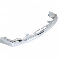 Hecasa Front Bumper Face Bar W O Molding Holes Compatible With 1998-2004 Chevrolet S10 1998-2005 Blazer Replacement For
