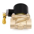 Baomain 1 2 Inch Brass Electric Solenoid Valve Water Air N C Dc 24v 2w-160-15