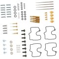 4-pack Carb Carburetor Gaskets Jets Main Rebulid Repair Kits Replacement For Yamaha 1998-2001 Yzf R1