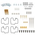 4-pack Carb Carburetor Gaskets Jets Main Rebulid Repair Kits Replacement For Yamaha 1998-2001 Yzf R1