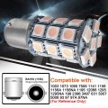 2pcs 1156 Led Bulbs Ruiandsion Ba15s Super Bright 12v 5050 27smd Reverse Turn Signal Light Pink