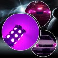 2pcs 1156 Led Bulbs Ruiandsion Ba15s Super Bright 12v 5050 27smd Reverse Turn Signal Light Pink
