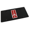 Eurosport Daytona- For Oldsmobile Rocket Carbon Steel License Plate 