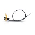 Hood Release Cable Assembly For Jeep Renegade 2015 2016 2017 2018 2019 2020 Texture Black Plastic Metal With Handle Replacement 