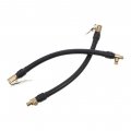Uonlytech Tire Inflator Hose 2 Pcs Inflatable Tube Accessories For Cars Extension Pipes Valve Adaptor Acessories Pump Auto Car