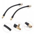 Uonlytech Tire Inflator Hose 2 Pcs Inflatable Tube Accessories For Cars Extension Pipes Valve Adaptor Acessories Pump Auto Car