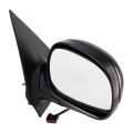 Passenger Side Door Mirror For Ford Expedition 1998 1999 2000 2001 2002 Power Adjustment Manual Folding Paintable Non Heated 