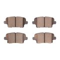 Front Disc Brake Pads For Buick Envision 2021 2022 2023 2024 2025 4000 Hybridynamic Series Mechanical Wear Sensor 1 92in Height 