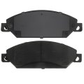 Front Brake Pad Set For 2007 Chevy Avalanche Ceramic Friction Material Replacement 19285993 Silver Classification Alx Pau Ac