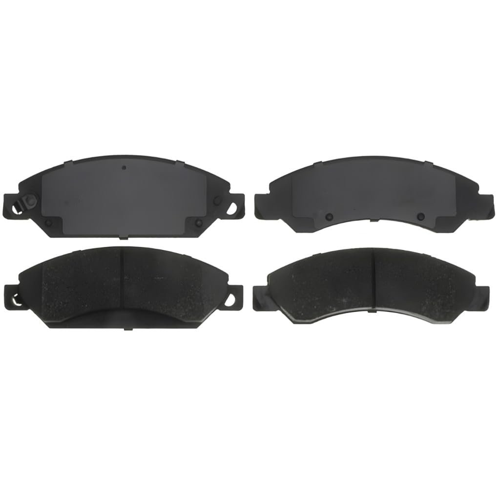 Front Brake Pad Set For 2007 Chevy Avalanche Ceramic Friction Material Replacement 19285993 Silver Classification Alx Pau Ac
