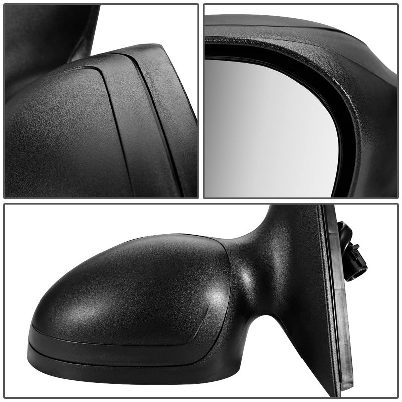 Dna Motoring Oem-mr-fo1320193 Driver Side Power Operated Heated Non-folding Rear View Mirror For 2000-2007 Taurus 2000-2005