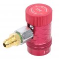 Ocpty Automotive Air Conditioning Tools 2pcs Conditioner Replacement Adapter Compatible For R1234yf