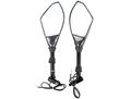 2x Motorcycle Side Mirror Motorbike Rear View Left Right Mirrors Fit For Yamaha Srx600-4 600 3sx All