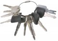 Solarhome 11 Keys Forklift Sets Master Universal Key For Yale Cat Clark Komatsu Toyota Doosan Nissan Hyster Jcb Mitsubishi Key