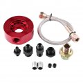 Fuel Supply Treatment Car Engine Oil Filter Adapter Sandwich Plate Cooler Kit For Honda Acura Ls B20 Red 
