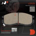 A-premium Front Ceramic Disc Brake Pads Set Compatible With Select Chrysler Dodge Eagle Mitsubishi And Plymouth Models Sebring