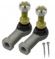 Two Tie Rod End Kit For Yamaha Wolverine R-spec Yxe700 4x4 Fi Fse 2016-2018 