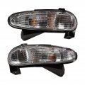 For 2005 2006 2007 2008 2009 Buick Lacrosse Park Signal Light Assembly Pair Driver And Passenger Side W Bulbs Replaces 