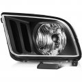 Aintier Headlight Assembly 2005-2009 Ford For Mustang Headlamp Replacement Driver Passenger Side