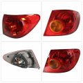 Labwork Right Passenger Side Rh Tail Light Lamp Assembly Red Lens And Housing Replacement For 2005-2008 Toyota Corolla Outer