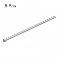 Uxcell Straight Ejector Pins 7mm 9 32 Dia 65mn Steel Round Tip Punch 200mm 8 Long For Mechanical Maintenance 5pcs