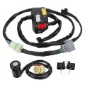 Handlebar And Key Switch For Honda Rancher 350 Trx350fm Trx350tm 2006 Manual Shift 35200-hn5-n03 35200-hn5-n02 35100-hn5-670