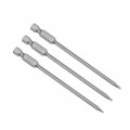 Uxcell 3 Pcs H2 2mm Ball End Screwdriver Bits S2 Steel Magnetic 9 Inch Long Drill Bit With 1 4 Hex Shank