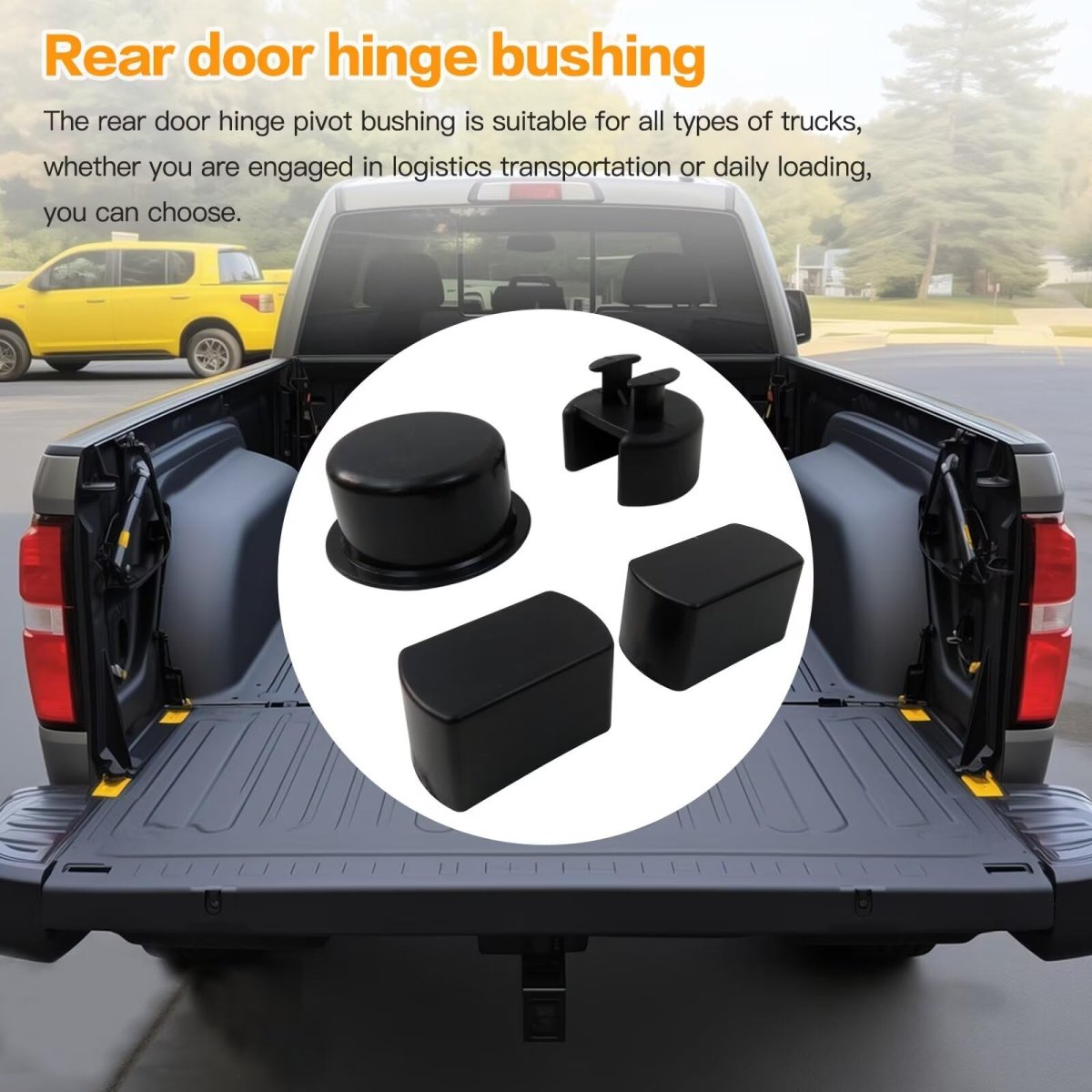 Tailgate Hinge Pivot Bushing Insert Kit 55274936ac E7tz 99430b22-a For Lincoln Mark Lt 2007-2014
