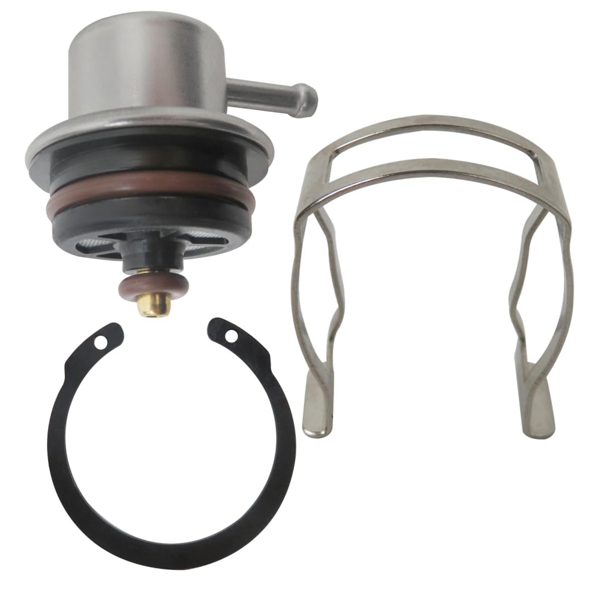 Fuel Injection Pressure Regulator With Clip And Snap Ring 3 8bar For Chevrolet Express 3500 1996-2003 19236428 217-3299