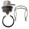Fuel Injection Pressure Regulator With Clip And Snap Ring 3 8bar For Chevrolet Express 3500 1996-2003 19236428 217-3299 