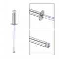 Uxcell Blind Rivets 304 Stainless Steel 4mm Diameter 10mm Grip Length Silver 50pcs