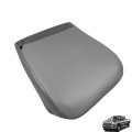 Seat Cover Gray Leather Driver Side Bottom Replacement For 2001-2007 F250 F350 F450 F550 