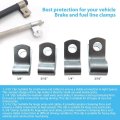 40pcs Brake And Fuel Line Clips 3 16 1 4 5 8 10 Of Each Size