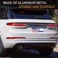 6x12 Inch License Plate Cover Aluminum Flag Of Israel And Usa Car Tag For Women Men Vanity Gifts