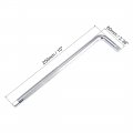 Uxcell Socket Accessory Set Of 2 Pcs 17mm 6-point Shallow 10 L-shape Extension Handle With 3 8 Drive